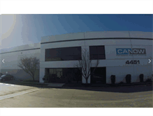 Tablet Screenshot of canowinc.com